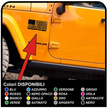 stickers renegade and wrangler rubicon-flag, american-consumed star, the military consumed